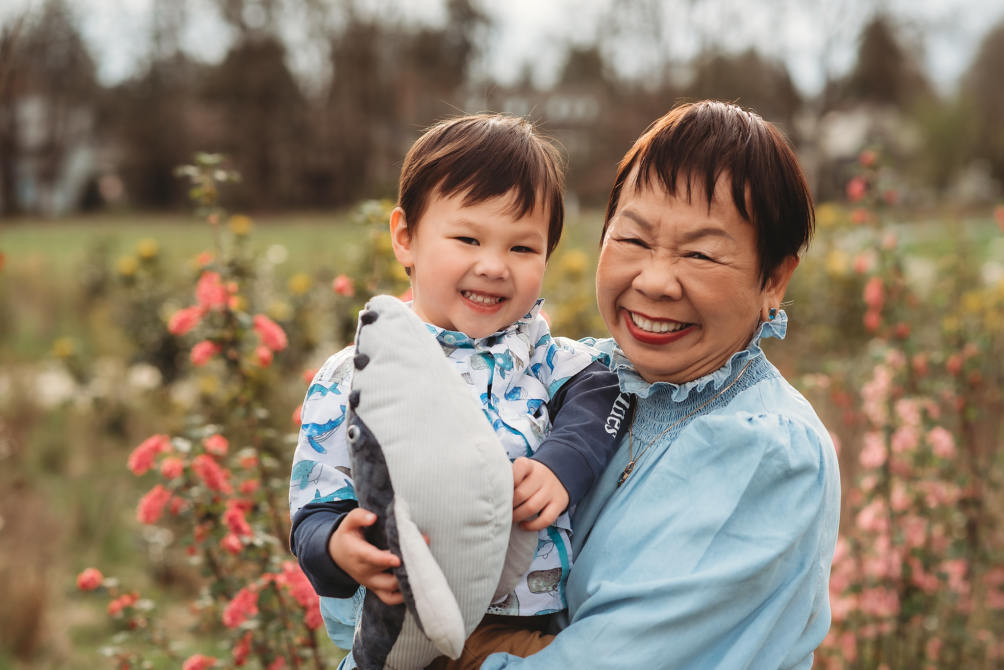 Grandma and Grandson - Family Photos Portland Oregon